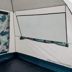 Quechua Abri De Camping 4 Places - Base Easy Fresh - Polyvalent, Instantané à Arceaux -Camping Randonnée Magasin abri de camping 4 places base easy fresh polyvalent instantane a arceaux 6