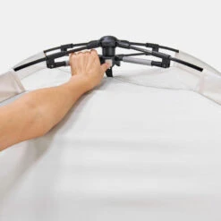 Quechua Abri De Camping 4 Places - Base Easy Fresh - Polyvalent, Instantané à Arceaux -Camping Randonnée Magasin abri de camping 4 places base easy fresh polyvalent instantane a arceaux 8