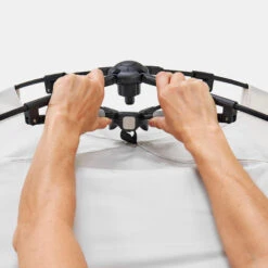 Quechua Abri De Camping 4 Places - Base Easy Fresh - Polyvalent, Instantané à Arceaux -Camping Randonnée Magasin abri de camping 4 places base easy fresh polyvalent instantane a arceaux 9