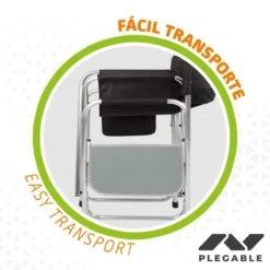 AKTIVE - Chaise Pliante Avec Table Amovible -Camping Randonnée Magasin aktive chaise pliante avec table amovible 3