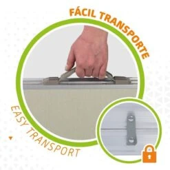 AKTIVE - Ensemble Table Et Chaise. Table Pliante Avec 4 Tabourets 135x86x67 Cm -Camping Randonnée Magasin aktive ensemble table et chaise table pliante avec 4 tabourets 135x86x67 cm 4