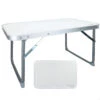 AKTIVE - Table Pliante . Table Basse Blanche En Aluminium - 40x60x40 Cm -Camping Randonnée Magasin aktive table pliante table basse blanche en aluminium 40x60x40 cm