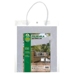 Auvent Rectangulaire En Polyester Aktive Garden Coloris Blanc -Camping Randonnée Magasin auvent rectangulaire en polyester aktive garden coloris blanc 3