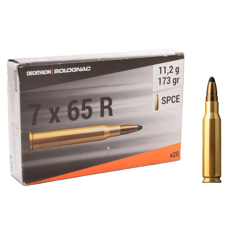 BALLE 7X65 R 11,2g/173gr X20 BALLE 7X65 R 11,2g/173gr X20 -Camping Randonnée Magasin balle 7x65 r 112g173gr