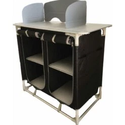 Camping Randonnée Magasin -Camping Randonnée Magasin bayasun meuble de cuisine 4 etageres pieds reglables gris 1