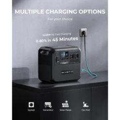BLUETTI Générateur Électrique Portable AC180 1152Wh Batterie LiFePO4 Pour Voyage -Camping Randonnée Magasin bluetti generateur electrique portable ac180 1152wh batterie lifepo4 pour voyage 3