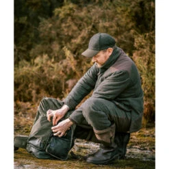 Bottes Chasse Chaudes Imperméables Cuir 900. -Camping Randonnée Magasin bottes chasse chaudes impermeables cuir 900 8