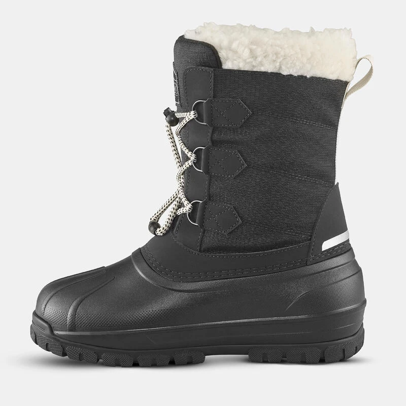 BOTTES DE NEIGE CHAUDES ET IMPERMEABLES DE RANDONNEE - SH900 - ENFANT 30 AU 38 Quechua BOTTES DE NEIGE CHAUDES ET IMPERMEABLES DE RANDONNEE - SH900 - ENFANT 30 AU 38 -Camping Randonnée Magasin bottes de neige chaudes et impermeables de randonnee sh900 enfant 30 au 38 3