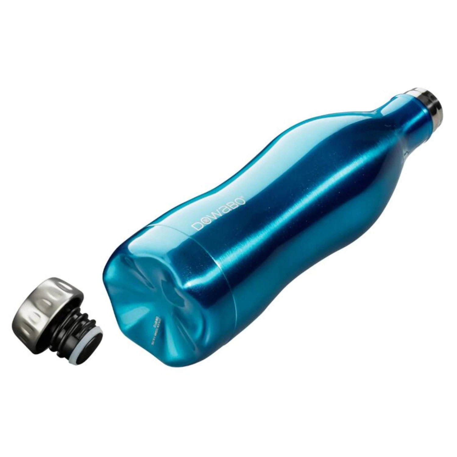 Bouteille isotherme double paroi Collection Metallic - 750 ml - Bleu Bouteille Isotherme Double Paroi Collection Metallic - 750 Ml - Bleu -Camping Randonnée Magasin bouteille isotherme double paroi collection metallic 750 ml bleu 1