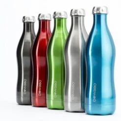 Bouteille Isotherme Double Paroi Collection Metallic - 750 Ml - Bleu 5 Bouteille Isotherme Double Paroi Collection Metallic - 750 Ml - Bleu -Camping Randonnée Magasin bouteille isotherme double paroi collection metallic 750 ml bleu 3