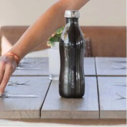 Bouteille Isotherme Double Paroi Collection Metallic - 750 Ml - Bleu 6 Bouteille Isotherme Double Paroi Collection Metallic - 750 Ml - Bleu -Camping Randonnée Magasin bouteille isotherme double paroi collection metallic 750 ml bleu 4