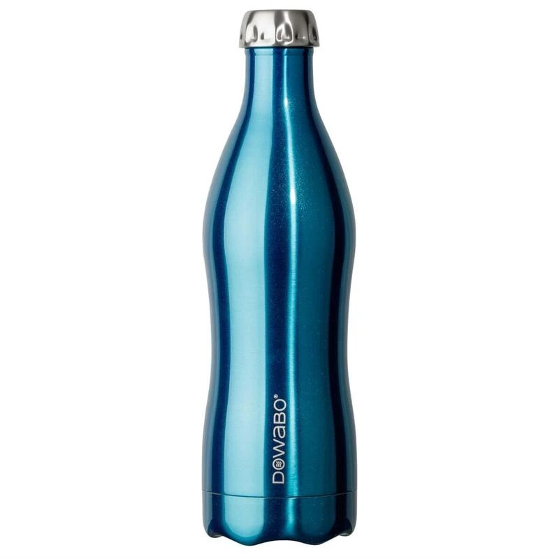 Bouteille isotherme double paroi Collection Metallic - 750 ml - Bleu Bouteille Isotherme Double Paroi Collection Metallic - 750 Ml - Bleu -Camping Randonnée Magasin bouteille isotherme double paroi collection metallic 750 ml bleu