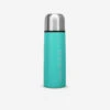 Quechua Bouteille Isotherme Inox 0,4L Avec Gobelet Pour La Randonnée - Turquoise -Camping Randonnée Magasin bouteille isotherme inox 04l avec gobelet pour la randonnee turquoise