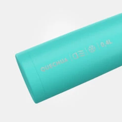 Quechua Bouteille Isotherme Inox 0,4L Avec Gobelet Pour La Randonnée - Turquoise 4 Quechua Bouteille Isotherme Inox 0,4L Avec Gobelet Pour La Randonnée - Turquoise -Camping Randonnée Magasin bouteille isotherme inox 04l avec gobelet pour la randonnee turquoise 2