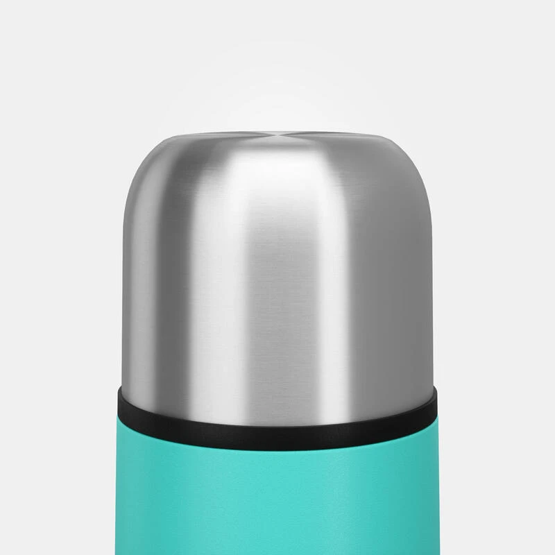Bouteille isotherme inox 0,4L avec gobelet pour la randonnée - turquoise Quechua Bouteille Isotherme Inox 0,4L Avec Gobelet Pour La Randonnée - Turquoise -Camping Randonnée Magasin bouteille isotherme inox 04l avec gobelet pour la randonnee turquoise 3