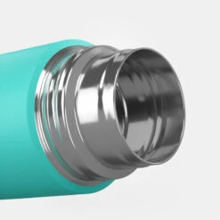 Quechua Bouteille Isotherme Inox 0,4L Avec Gobelet Pour La Randonnée - Turquoise 8 Quechua Bouteille Isotherme Inox 0,4L Avec Gobelet Pour La Randonnée - Turquoise -Camping Randonnée Magasin bouteille isotherme inox 04l avec gobelet pour la randonnee turquoise 6