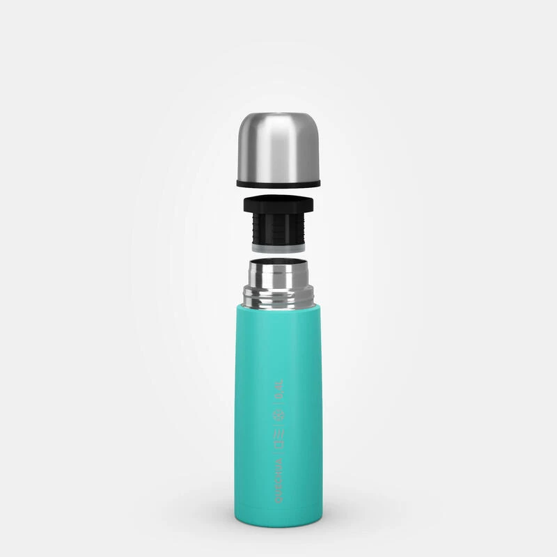 Bouteille isotherme inox 0,4L avec gobelet pour la randonnée - turquoise Quechua Bouteille Isotherme Inox 0,4L Avec Gobelet Pour La Randonnée - Turquoise -Camping Randonnée Magasin bouteille isotherme inox 04l avec gobelet pour la randonnee turquoise 7