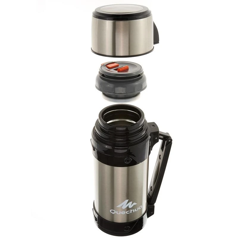 Bouteille isotherme inox 1,5L avec gobelet pour la randonnée Quechua Bouteille Isotherme Inox 1,5L Avec Gobelet Pour La Randonnée -Camping Randonnée Magasin bouteille isotherme inox 15l avec gobelet pour la randonnee 1