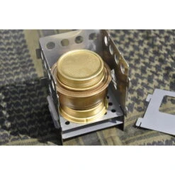 Bushcraft Essentials Bushbox Titanium Réchaud De Poche Extérieur -Camping Randonnée Magasin bushcraft essentials bushbox titanium rechaud de poche exterieur 4