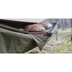 Bushmen Thermo Blanket - Bâche/Bivouac/Poncho/Sous-couverture - Olive -Camping Randonnée Magasin bushmen thermo blanket bachebivouacponchosous couverture olive 2