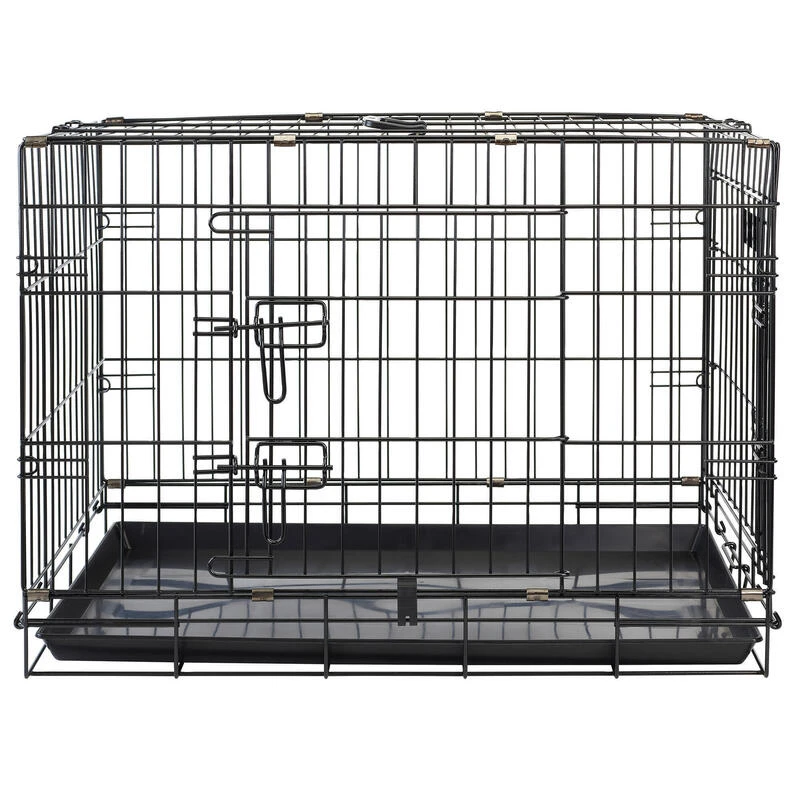 CAISSE DE TRANSPORT PLIABLE EN GRILLE POUR 1 CHIEN MARTIN SELLIER CAISSE DE TRANSPORT PLIABLE EN GRILLE POUR 1 CHIEN -Camping Randonnée Magasin caisse de transport pliable en grille pour 1 chien 3