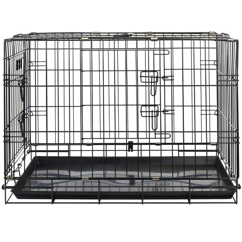 CAISSE DE TRANSPORT PLIABLE EN GRILLE POUR 1 CHIEN MARTIN SELLIER CAISSE DE TRANSPORT PLIABLE EN GRILLE POUR 1 CHIEN -Camping Randonnée Magasin caisse de transport pliable en grille pour 1 chien 4