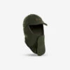 Casquette Cagoule Chasse 100 Vert -Camping Randonnée Magasin casquette cagoule chasse 100 vert