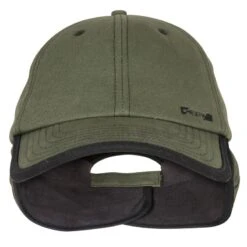 Casquette Chasse Polaire Chaude 500 Verte 11 Casquette Chasse Polaire Chaude 500 Verte -Camping Randonnée Magasin casquette chasse polaire chaude 500 verte 9