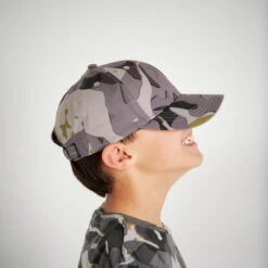 CASQUETTE SG100 JR CAMO WOODLAND GRIS -Camping Randonnée Magasin casquette sg100 jr camo woodland gris 2