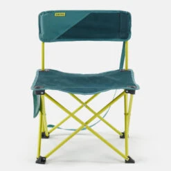 Quechua CHAISE BASSE PLIANTE DE CAMPING MH100 Jaune -Camping Randonnée Magasin chaise basse pliante de camping mh100 jaune 4