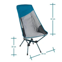 Quechua CHAISE BASSE PLIANTE DE CAMPING MH500 XL -Camping Randonnée Magasin chaise basse pliante de camping mh500 xl 3