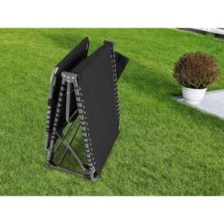 Chaise Longue Torget - Transat - Bain De Soleil 190x60x30 Cm - 150 Kg - Pliable -Camping Randonnée Magasin chaise longue torget transat bain de soleil 190x60x30 cm 150 kg pliable 6