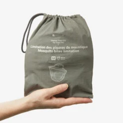 Chapeau Anti-moustique Homme -TROPIC 900 Kaki -Camping Randonnée Magasin chapeau anti moustique homme tropic 900 kaki 4