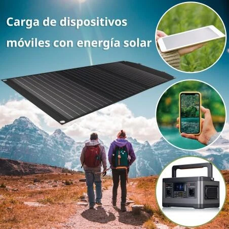 Chargeur de porte de panneaux solaires 90W Bresser Chargeur De Porte De Panneaux Solaires 90W Bresser -Camping Randonnée Magasin chargeur de porte de panneaux solaires 90w bresser 4