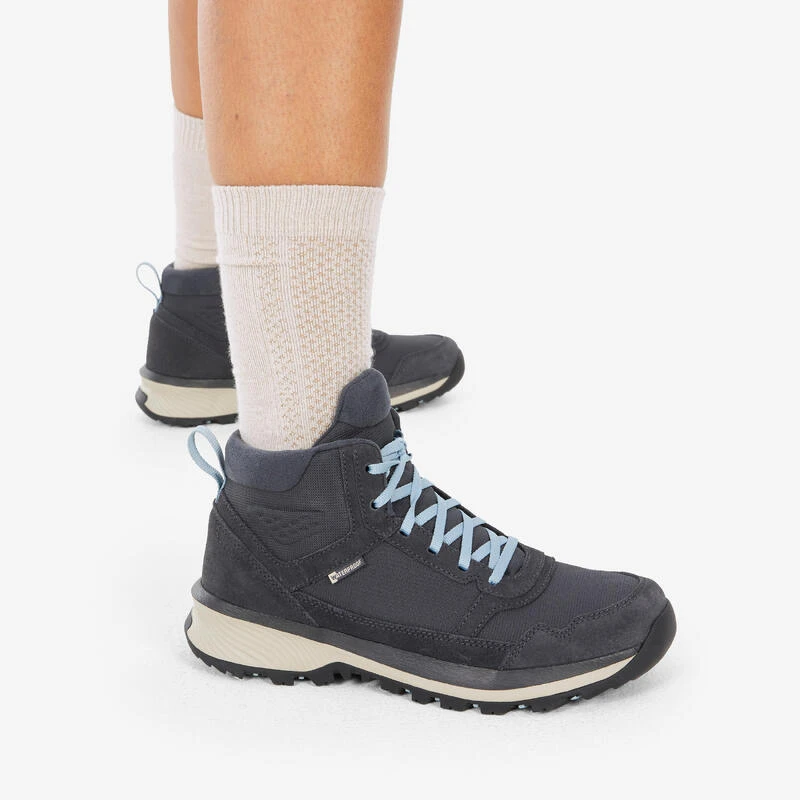 Chaussette Hike 100 High - Beige Bordeaux - Lyocell & Lin - Lot de 2 paires Quechua Chaussette Hike 100 High - Beige Bordeaux - Lyocell & Lin - Lot De 2 Paires -Camping Randonnée Magasin chaussette hike 100 high beige bordeaux lyocell and lin lot de 2 paires 1