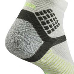 Quechua Chaussettes Randonnée - Hike 500 MID - Gris Jaune - Lot De 2 Paires -Camping Randonnée Magasin chaussettes randonnee hike 500 mid gris jaune lot de 2 paires 4