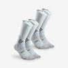 Quechua Chaussettes Randonnée - Hike 900 High Bleu- Lot De 2 Paires -Camping Randonnée Magasin chaussettes randonnee hike 900 high bleu lot de 2 paires
