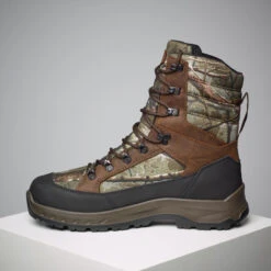 CHAUSSURES CHASSE IMPERMÉABLES CHAUDES CAMOUFLAGE CROSSHUNT 540 -Camping Randonnée Magasin chaussures chasse impermeables chaudes camouflage crosshunt 540 1