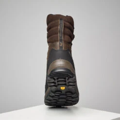 CHAUSSURES CHASSE IMPERMÉABLES CHAUDES CUIR CROSSHUNT 540 MARRON -Camping Randonnée Magasin chaussures chasse impermeables chaudes cuir crosshunt 540 marron 2