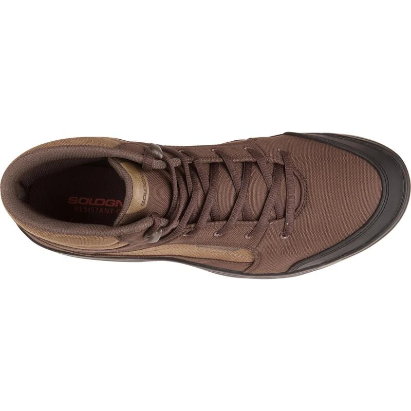Chaussures chasse légères respirantes marron mid 100 Chaussures Chasse Légères Respirantes Marron Mid 100 -Camping Randonnée Magasin chaussures chasse legeres respirantes marron mid 100 6
