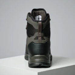 Chaussures Chasse Silencieuses Respirantes Grises 500 -Camping Randonnée Magasin chaussures chasse silencieuses respirantes grises 500 3