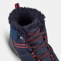 Quechua Chaussures Chaudes Et Imperméables De Randonnée SH100 Lacet - Enfant 35-38 -Camping Randonnée Magasin chaussures chaudes et impermeables de randonnee sh100 lacet enfant 35 38 6