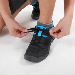 Quechua Chaussures De Randonnée Enfant Avec Lacets - NH100 Noire - 35 AU 38 -Camping Randonnée Magasin chaussures de randonnee enfant avec lacets nh100 noire 35 au 38 4