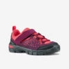 Quechua Chaussures De Randonnée Enfant Basses Avec Scratch MH120 LOW Violettes 28 AU 34 -Camping Randonnée Magasin chaussures de randonnee enfant basses avec scratch mh120 low violettes 28 au 34