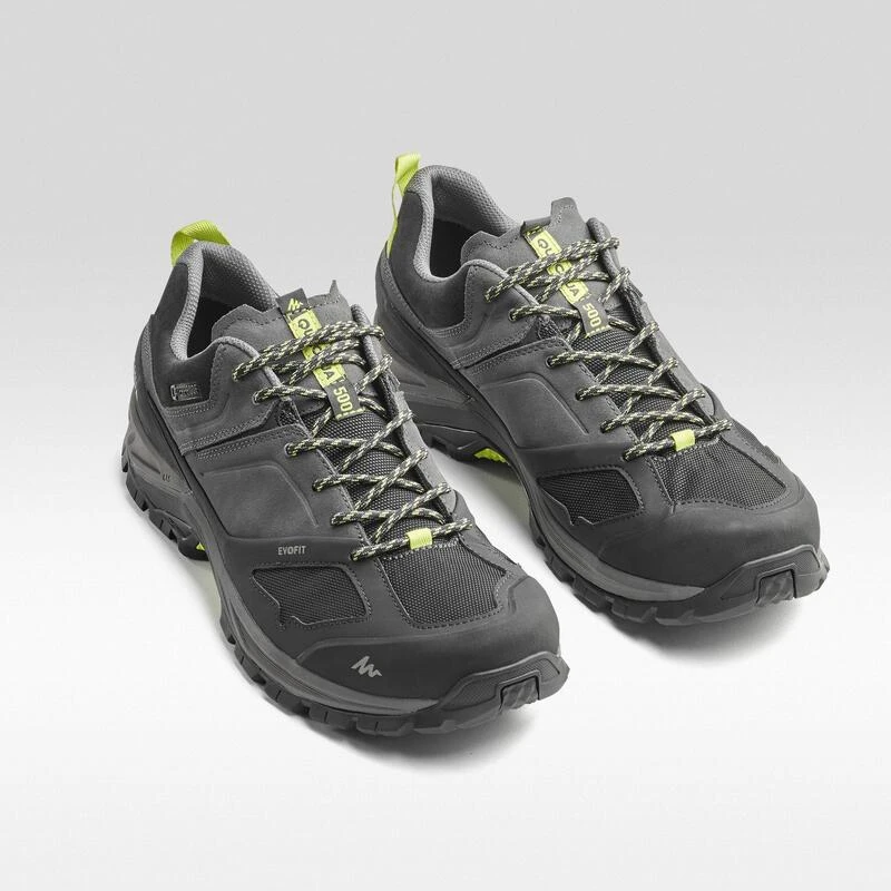 Chaussures imperméables de randonnée montagne - MH500 Gris - Homme Quechua Chaussures Imperméables De Randonnée Montagne - MH500 Gris - Homme -Camping Randonnée Magasin chaussures impermeables de randonnee montagne mh500 gris homme 2