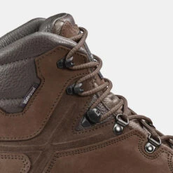 CHAUSSURES TREKKING CUIR IMPERMÉABLES - MT500 - HOMME HAUTE -Camping Randonnée Magasin chaussures trekking cuir impermeables mt500 homme haute 4