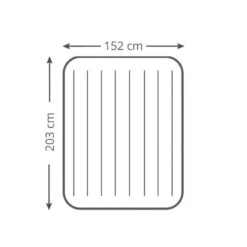 Intex Classic Downy - Lit Gonflable - 203x152x25cm - Compris Les Accessoires -Camping Randonnée Magasin classic downy lit gonflable 203x152x25cm compris les accessoires 3