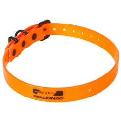 Collier Chien Orange Fluo 500 -Camping Randonnée Magasin collier chien orange fluo 500 3