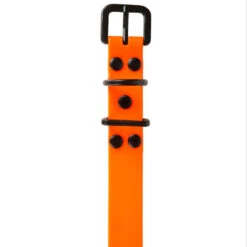 Collier Chien Orange Fluo 500 -Camping Randonnée Magasin collier chien orange fluo 500 7