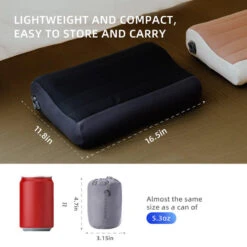 Coussin D'air Flextail Gear Zero Pillow - Beige -Camping Randonnée Magasin coussin dair flextail gear zero pillow beige 6